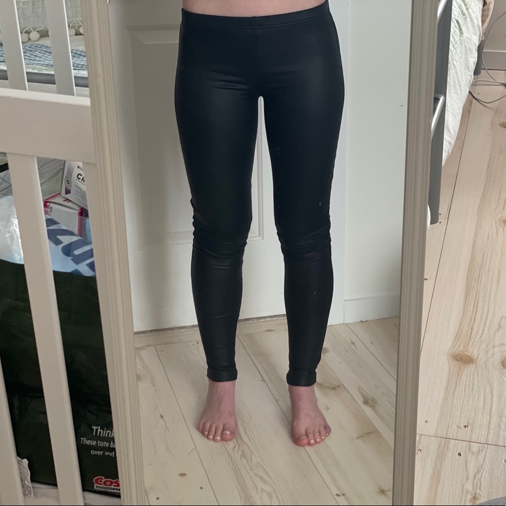 Faux Leather Leggings